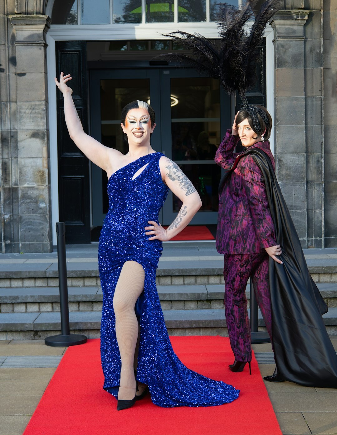 celebrity on red carpet