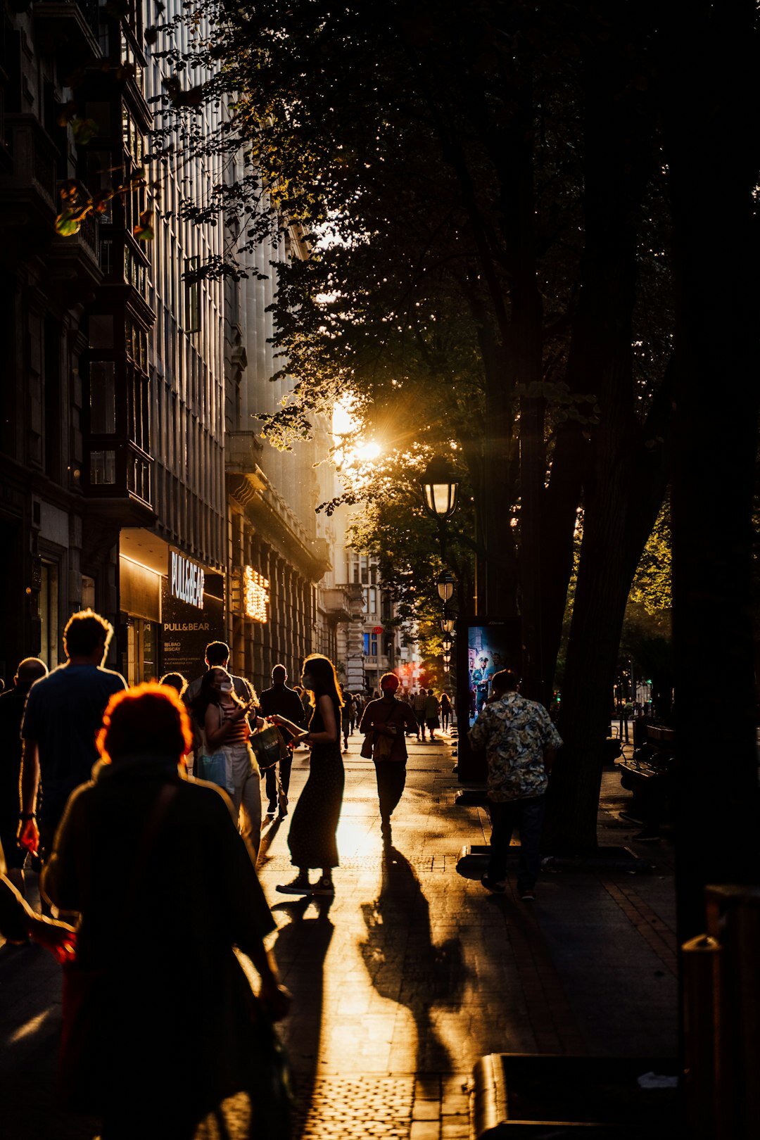 people following trends in city