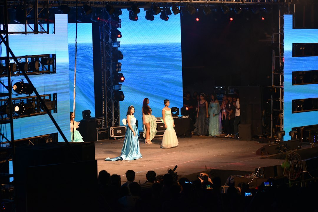 celebrity on stage