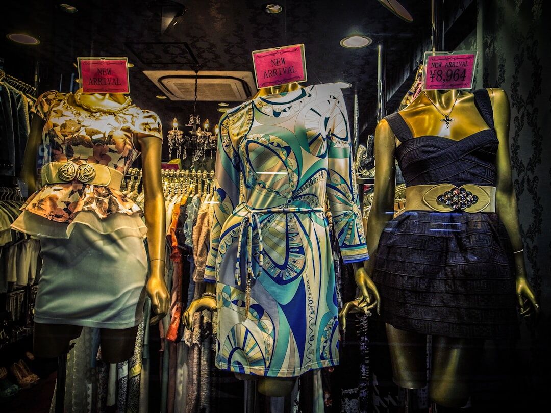 fashion trends display